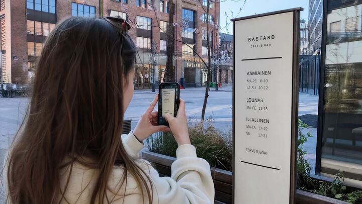 Q-Snap in use · Finland