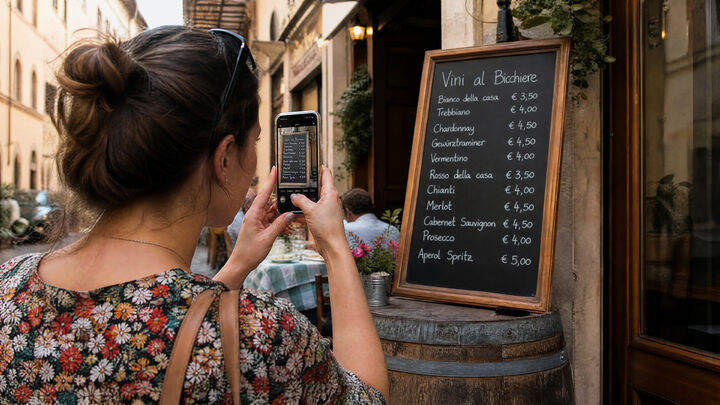 Q-Snap in use · Italy